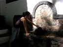 Monchique ( portugal) BLOCKING A FOUNTAIN!