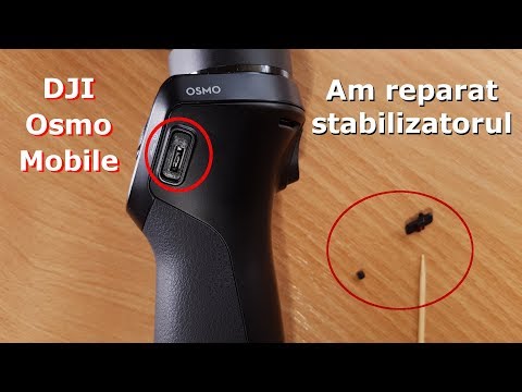 Click aici pentru vizualizare Am reparat stabilizatorul pentru telefon DJI Osmo Mobile Am reparat stabilizatorul pentru telefon DJI Osmo Mobile