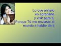 Dame una palabra -karaoke