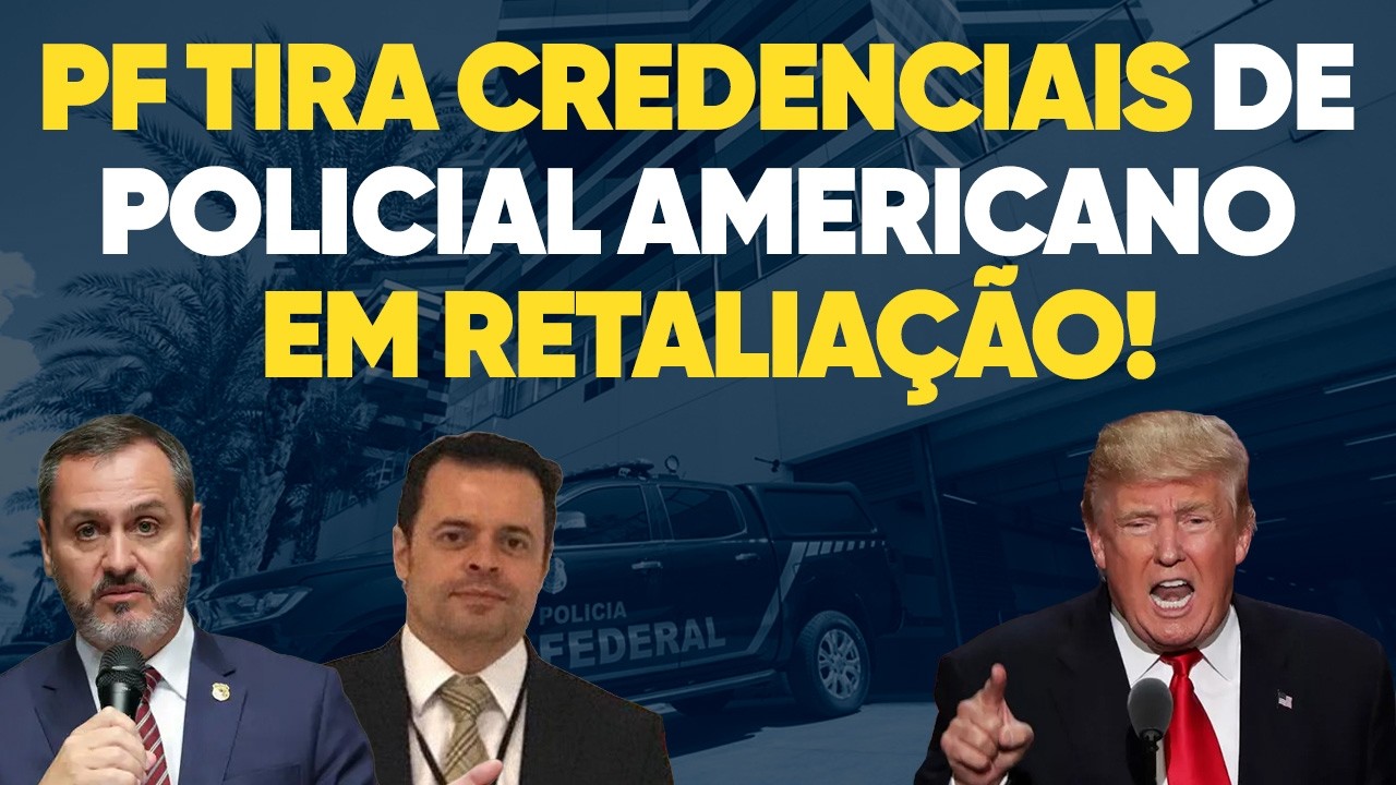 PF de Lula RETALIA os EUA e nega expulsão de delegado!