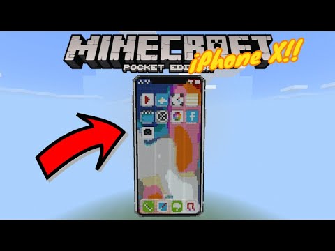 iPhone X: I Bought Myself a New Expensive Phone!! (YouTube, Facebook...) - Map (Redstone) - MCPE