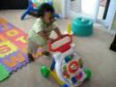 MIkhail first attempt to walk pt.2 MIkhail first attempt to walk pt.2