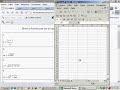 equações matemáticas na excel