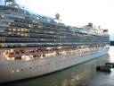 Emerald Princess cruise ship at Tortola Emerald Princess cruise ship at Tortola