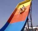 water slide half pipe