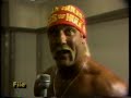 From December (?) of 1991, an Inside Edition story on the unfolding steroid abuse scandal in the WWF, specifically as it pertained to Hulk Hogan. Billy Graham and David Shults provide most of the incriminating testimony. This was filmed just prior to the sex abuse scandal that unfolded in early 1992 and led to Vince McMahon appearing on Larry King and Donahue to defend himself.