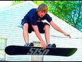 Trampoline Snowboarding!