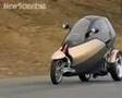   - CLEVER three wheeler takes corners at full tilt 