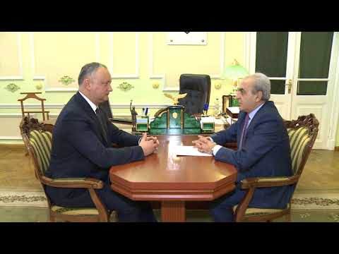 Президент Молдовы встретился с послом Республики Армения в Молдове Дживаном Мовсесяном