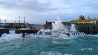 Une nouvelle vidéo produite par easy ride lors des grandes marées à Saint malo