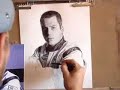 Drawing of Nascar Driver WIP1 The Art of Vincent Strader Drawing of Nascar Driver WIP1 The Art of Vincent Strader