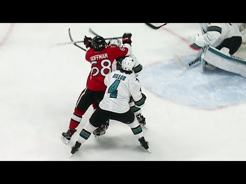 Video: Gotta See It: Hoffman lands vicious cross-check to head on Couture