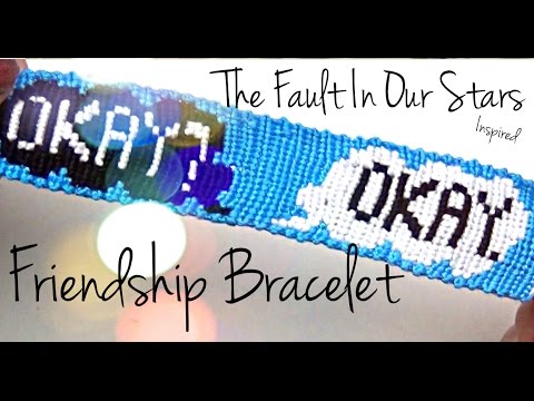 how to read friendship bracelet patterns