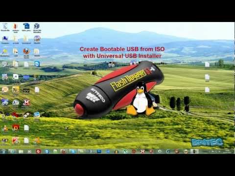 Create Bootable USB from ISO with Universal USB Installer