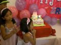 birthday party with puppet show