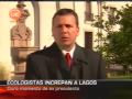 ecologistas increpan a ricardo lagos
