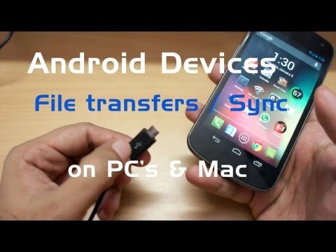 how to transfer file from android to mac
