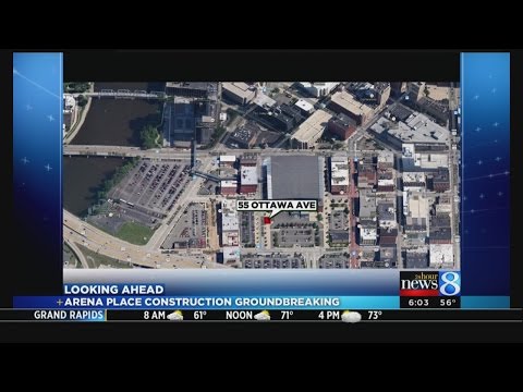 Groundbreaking ceremony for Arena Place