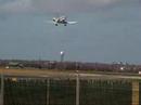 Flybe E145 go around at BHX