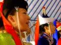 Tallest man weds in Mongolia