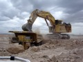Komatsu PC 5500 Loading 300t Haul Trucks