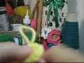 Croche - Cachecol Floral Infantil - Parte 01