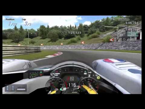 GT5 - 650 PP Race at Grand Valley 5 Lap Pescarolo Courage-Judd GV5 Race Car ´04