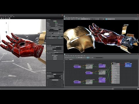 Substance Painter to Arnold 5 perfect Workflow on Hard Surface model - Tutorial - NSFW
