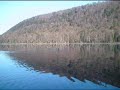 Canoeing on Moss Lake, Eagle Bay, NY