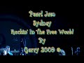 Pearl Jam Rockin In The Free World Sydney 2009