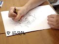 Me drawing L from Death Note
