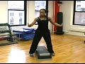 Plyometrics Step Training Exercises : The Jump Squat To One Leg Drill in Step Exercise