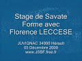 Stage de Savate Forme dirigé par Florence LECCESE à JUVIGNAC 05/12/09
