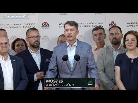 Pres konferencija dr Balinta Pastora, predsednika SVM-a-cover