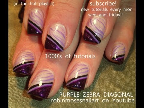 how to paint a zebra pattern