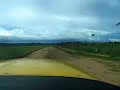Pouso de um monomotor Cessna