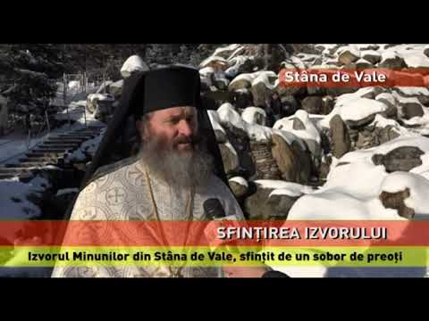 Sfințirea Izvorului Minunilor, la Stâna de Vale
