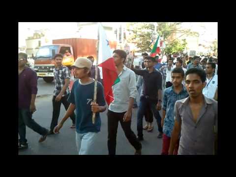 KANHANGAD - Popular Front Of India's Unity March At Kanhangad On 17th Feb 2013 Popular Front Day...