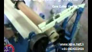 KEW Semi Automatic Pneumatic Multi Core Paper Core Cutting Machine