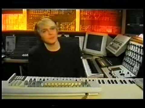 nick rhodes on keyboards