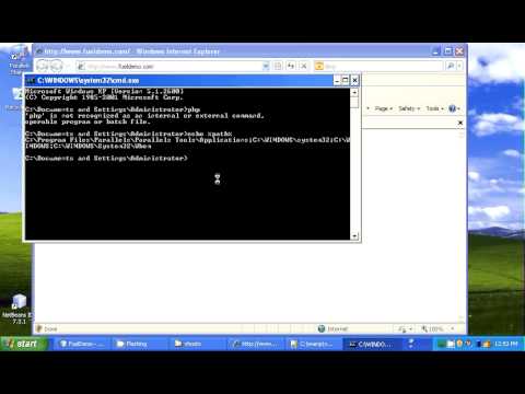 how to define zf2 path environment variable