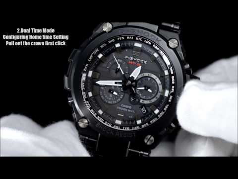 how to adjust time on g shock mt-g