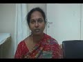 Sunitha Kumari from West Godavari district was treated for cancer by Dr Vijay Anand Reddy and she is completely cured now.
