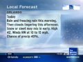 Weather Channel Local on the 8s (1/9/2010) - Florida Ice/Snow
