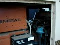 Generac 35KW propane generator running for GotPower.com