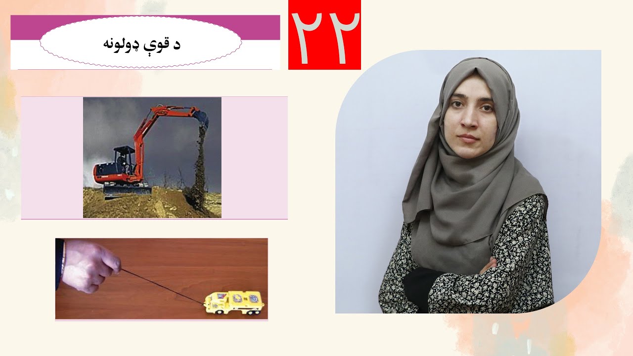 Class 6 - Science | Types of power - د قوې ډولونه | Lesson 22