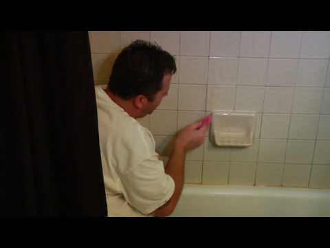 how to repair cracked grout