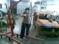 Pintando la bici 2