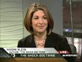 NAOMI KLEIN & KEITH OLBERMANN EXPLAIN *THE SHOCK DOCTRINE* NAOMI KLEIN & KEITH OLBERMANN EXPLAIN *THE SHOCK DOCTRINE*