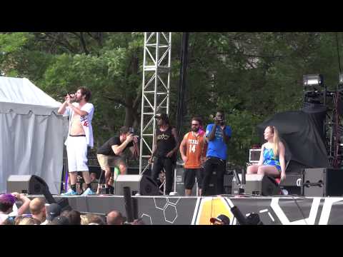 Lil Dicky - Lemme Freak - Live at Bunbury Music Festival in Cincinnati, OH on 6-7-15